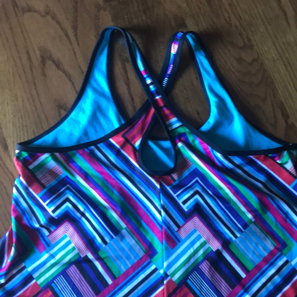 Multi Colored Workout Tank - Picture 2 of 2